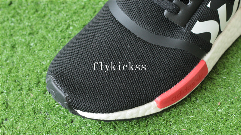 Real Boost Adidas NMD R1 PK Supreme Black